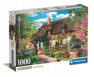 Clementoni Puzzle 1000 elementów Old cottage