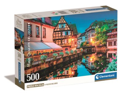 Clementoni Puzzle 500el Compact Dalmatyńczyk z farbami