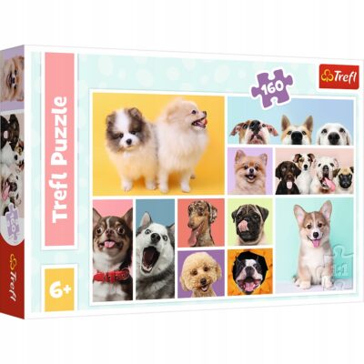 Puzzle 160 Psia przyjaźń TREFL
