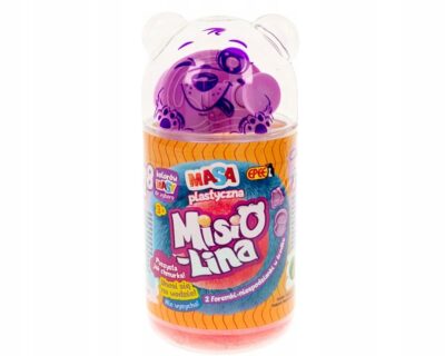 Misiolina masa plastyczna 2x50g 2 foremki Epee