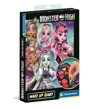 CLEMENTONI MONSTER HIGH ZESTAW PALETKA DO MAKIJAŻU bezpieczne kosmetyki +6