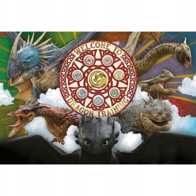 Puzzle Trefl 100 elementów Jak wytresować smoka 5 lat +