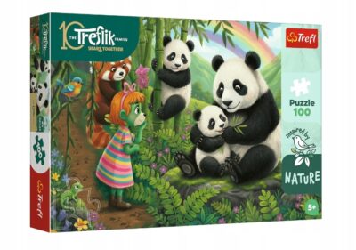 PUZZLE 100 INSPIRED BY NATURE PANDY 16595 TREFL