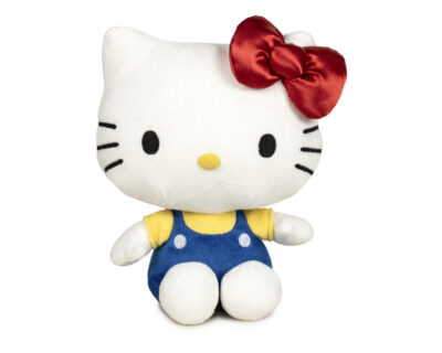 Pluszowa Hello Kitty z satynową wstążką 20 cm