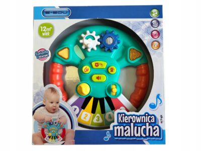 ZABAWKA INTERAKTYWNA KIEROWNICA MALUCHA E-EDU
