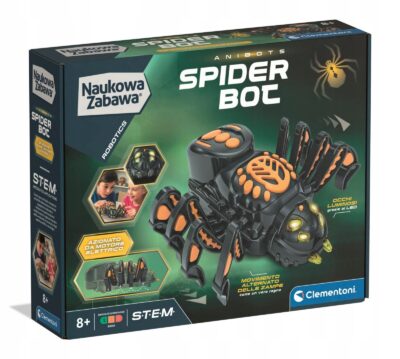 Do zbudowania Clementoni Spiderbot