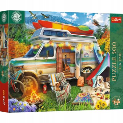 Puzzle Trefl 500 elementów Mistrzostwa Europy, Tea Time: Kamper