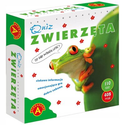 Gra planszowa Quiz zwierzęta Alexander