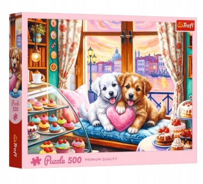 Puzzle Trefl 500 elementów Puzzle 500 el. Szczenięca miłość