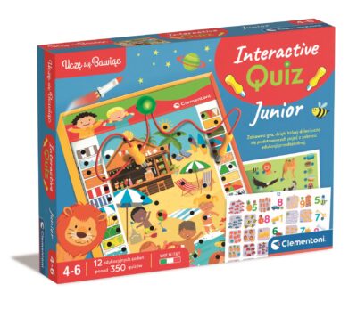Clementoni Interaktywny Quiz Junior 8211