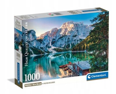 Puzzle Clementoni 1000 elementów Emerald Lake Braies