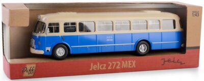 Model autobusu Daffi Jelcz 272 Mex skala 1:43 złożony kolekcja PRL