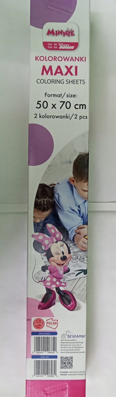Kolorowanka PODŁOGOWA MAXI szt 2 MINNIE