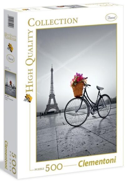 Puzzle Clementoni 500 elementów Puzzle Romantic promenade in Paris 500