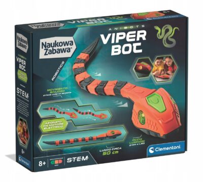 Do zbudowania Clementoni Viperbot