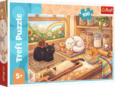 Puzzle 100el. – Kociaki łobuziaki