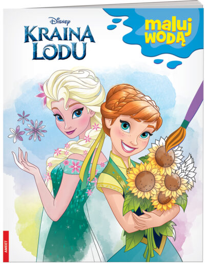Kraina lodu. Maluj wodą Praca zbiorowa