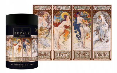 Puzzle 1000 Interdruk Art 1 Cztery pory roku Mucha