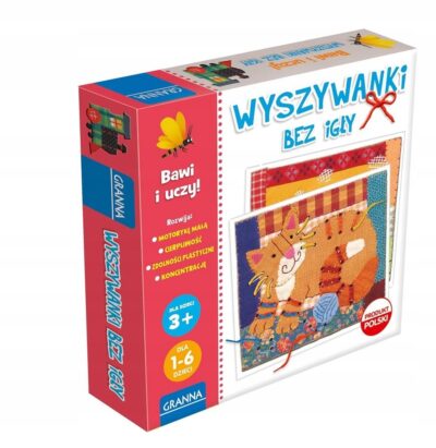 Gra planszowa Wyszywanki bez igły Granna