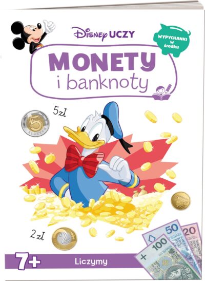 Disney uczy Miki Monety i banknoty UPZ-9303 Praca zbiorowa