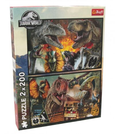 Puzzle 2x200el. – Prehistoryczny świat