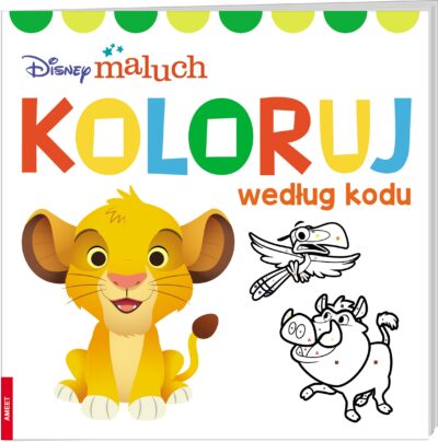 Disney Maluch. Koloruj według kodu Praca zbiorowa