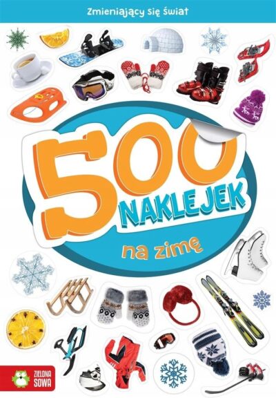 500 naklejek na zimę Barbara Supeł