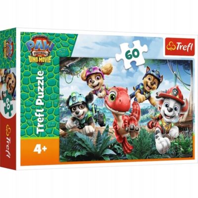Puzzle 60el. – Dinozaurom na ratunek