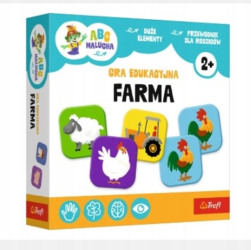 Trefl: Gra – Farma – Abc Malucha