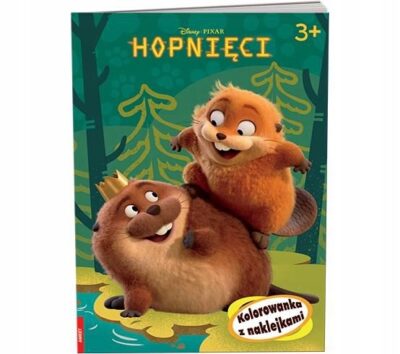 Disney Hopnięci Kolorowanka z naklejkami NA-9146 Praca zbiorowa