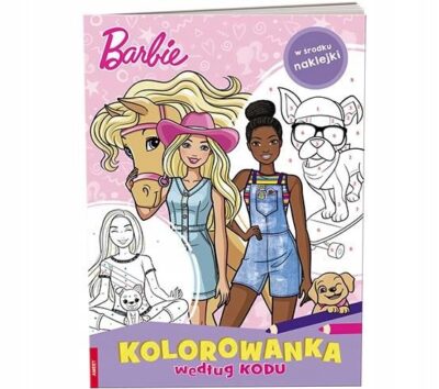 Barbie Kolorowanka według kodu KKO-1101 Praca zbiorowa
