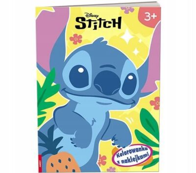 Disney Stich Kolorowanka z naklejkami NA-9141 Praca zbiorowa