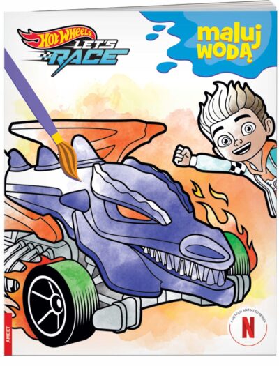 Hot Wheels Maluj wodą MW-1601 Praca zbiorowa