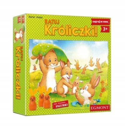 Gra planszowa Ratuj Króliczki! Egmont