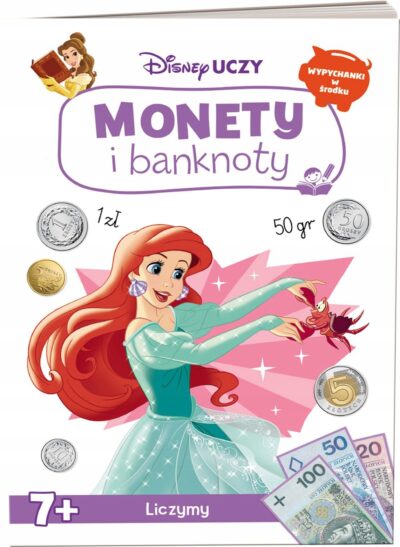Disney uczy Księżniczka Monety i banknoty UPZ-9304 Praca zbiorowa