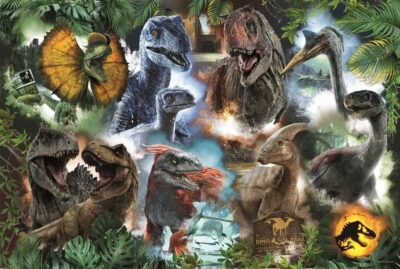 Puzzle 300el. – Ulubione dinozaury