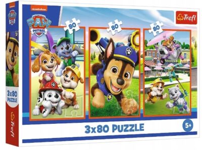 Puzzle 3x80el. – Psia zgraja