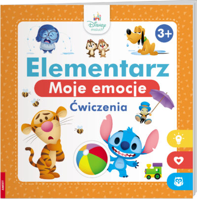 Disney Maluch Elementarz Moje Emocje ćwiczenia HOP-9204S1 Praca zbiorowa