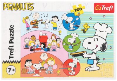 Puzzle 200el. – Snoopy i przyjaciele