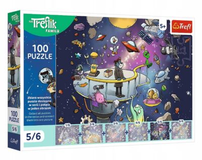 Puzzle 100el. – Bert w kosmosie