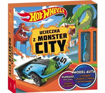 Mattel Hot Wheels. Ucieczka z Monster City Praca zbiorowa