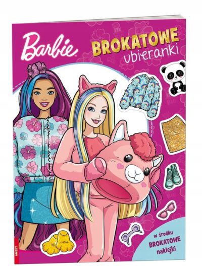 Barbie. Brokatowe Ubieranki Praca zbiorowa