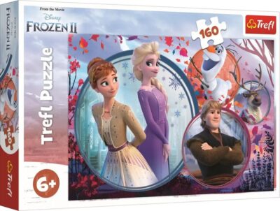 Trefl Puzzle Siostrzana przygoda Frozen II 160 elementów