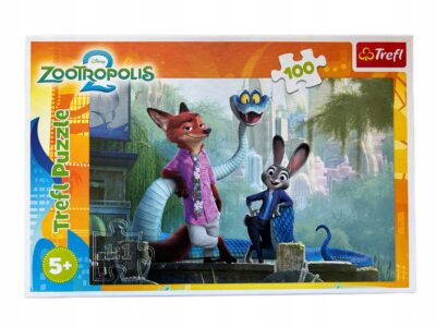Puzzle 100el. – Tajemnice Zootopii