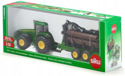 Siku Farmer Traktor z Przyczepą Leśną Zabawka
