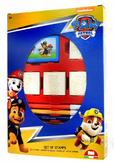 Psi patrol pieczątki stempelki dla dzieci 4szt