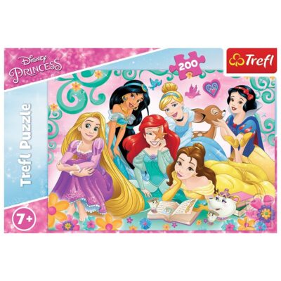 Puzzle 200el. – Radosny dzień księżniczek/ Disney Princess