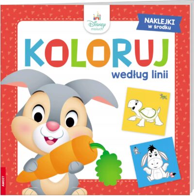 Disney Maluch. Koloruj według linii Praca zbiorowa