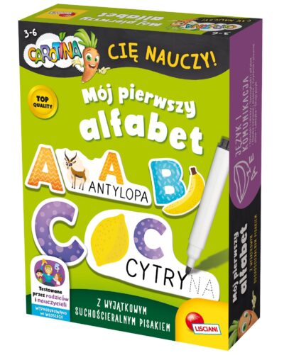 Carotina Cię nauczy Mój pierwszy alfabet
